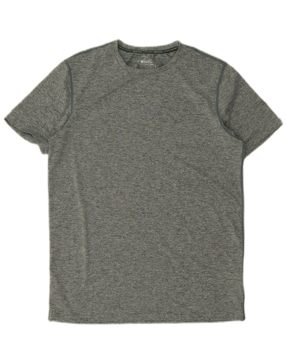 MOUNTAIN WAREHOUSE Camiseta Hombre Top Small Verde Moteado Poliéster