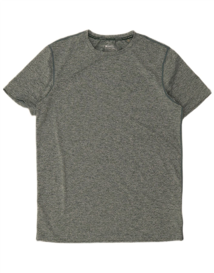 MOUNTAIN WAREHOUSE Camiseta Hombre Top Small Verde Moteado Poliéster