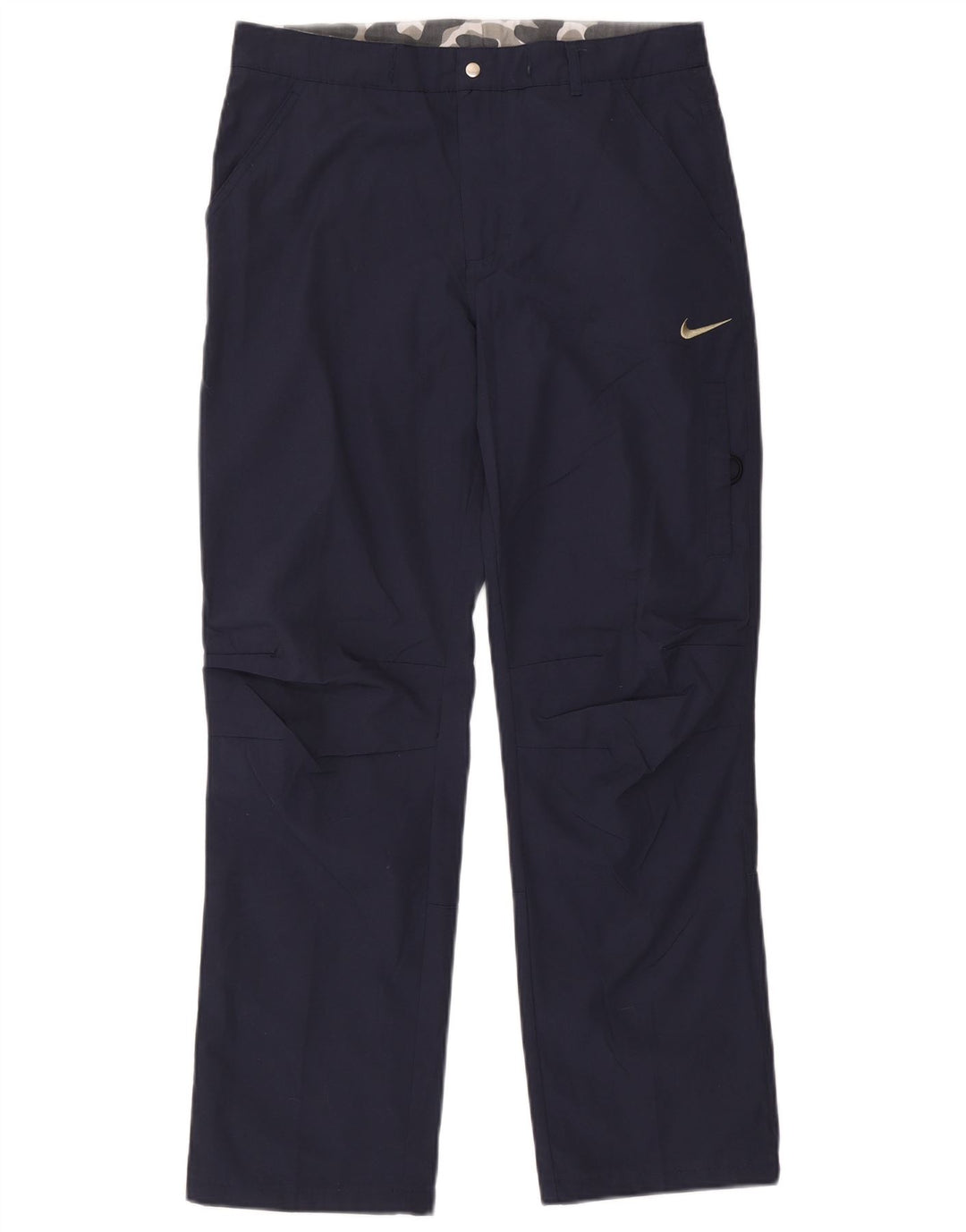 Pantalón chino recto Nike para hombre mediano W30 L29 azul marino poliéster