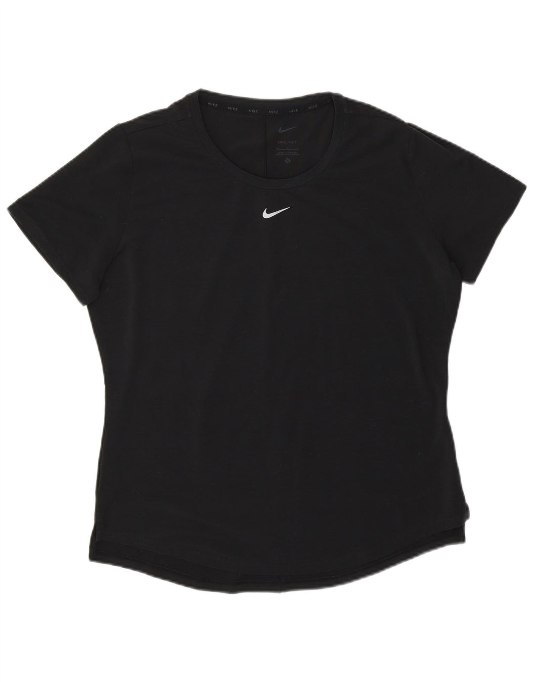 Nike - Camiseta Dri Fit para mujer, talla 40, talla M, color negro