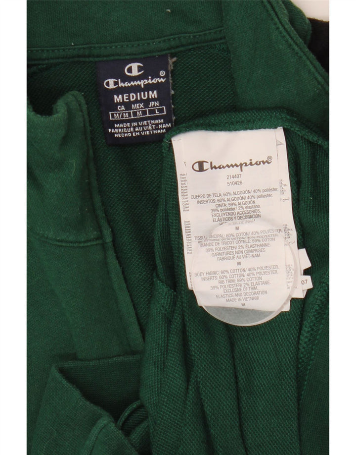 Champion Chaqueta De Chándal De Algodón Verde Medio Con Bloques De Color |