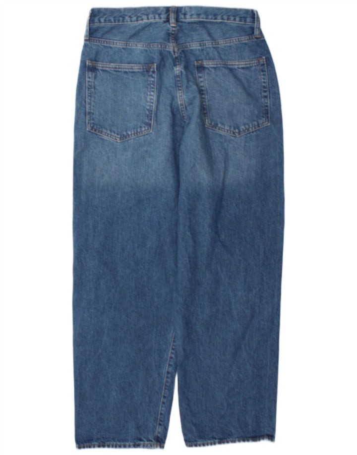 Vaqueros holgados para mujer Gap W29 L30 Algodón azul marino