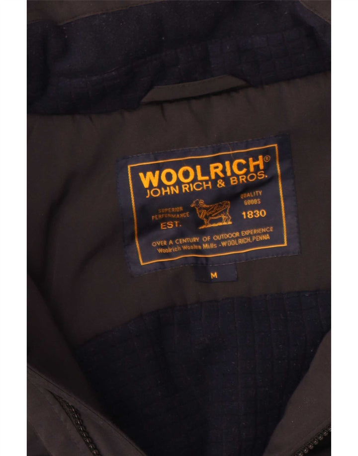 Woolrich Chaqueta Bomber Acolchada Con Capucha Para Hombre UK 38 Medium Black