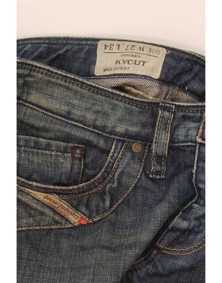 Diesel Mujer Kycut Vaqueros Rectos W27 L30 Azul