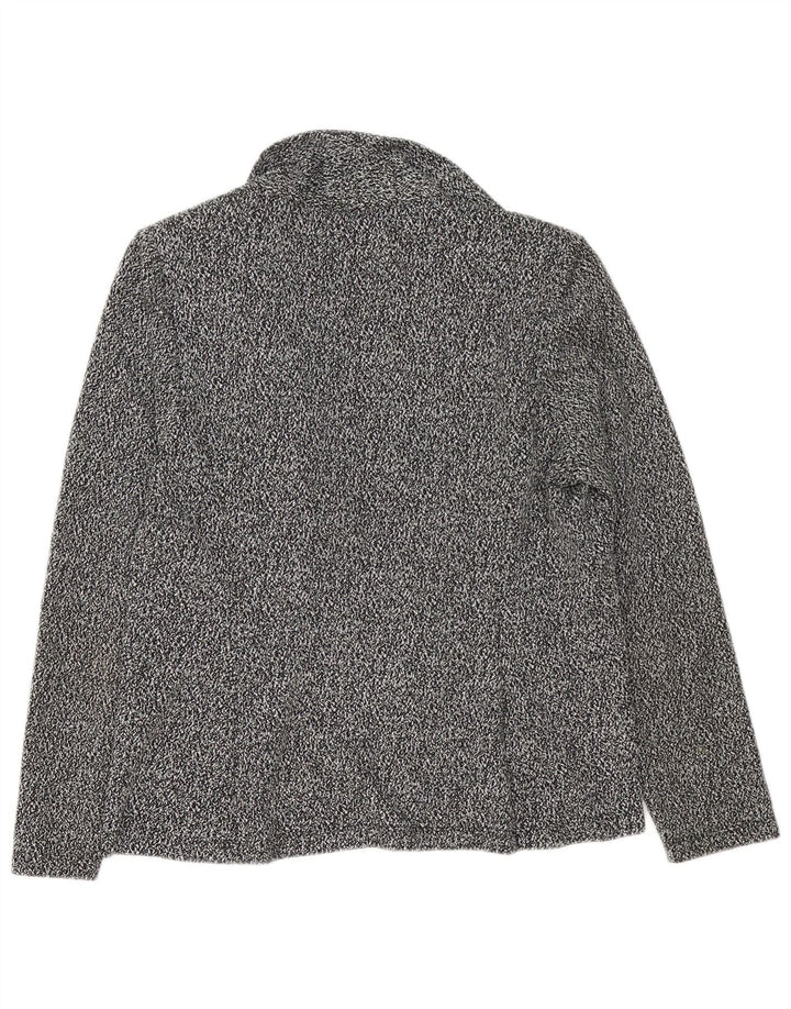 Marks & Spencer Chaqueta tipo blazer abierta de punto para mujer UK 42 Mediana con moteados negros