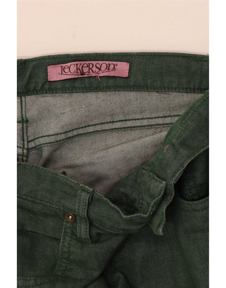 Vaqueros ajustados para mujer Jeckerson W28 L34 Verde