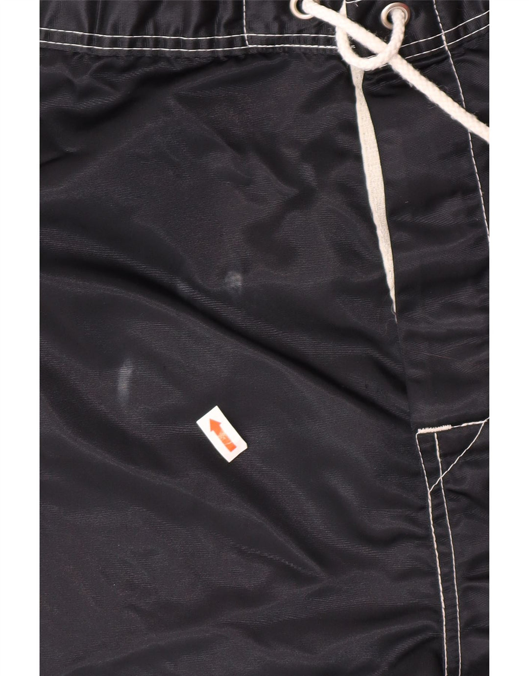 Sundek Bañador para hombre, talla grande, nailon negro