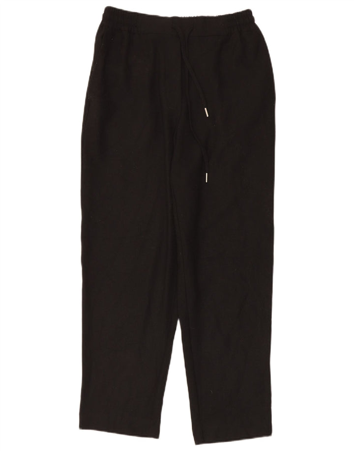 Zara Hombre Pantalones Cónicos Pequeños W27 L27 Negro