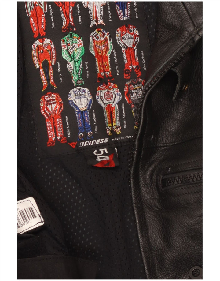 DAINESE Chaqueta de cuero Moto Racer para mujer EU 54 2XL Negro