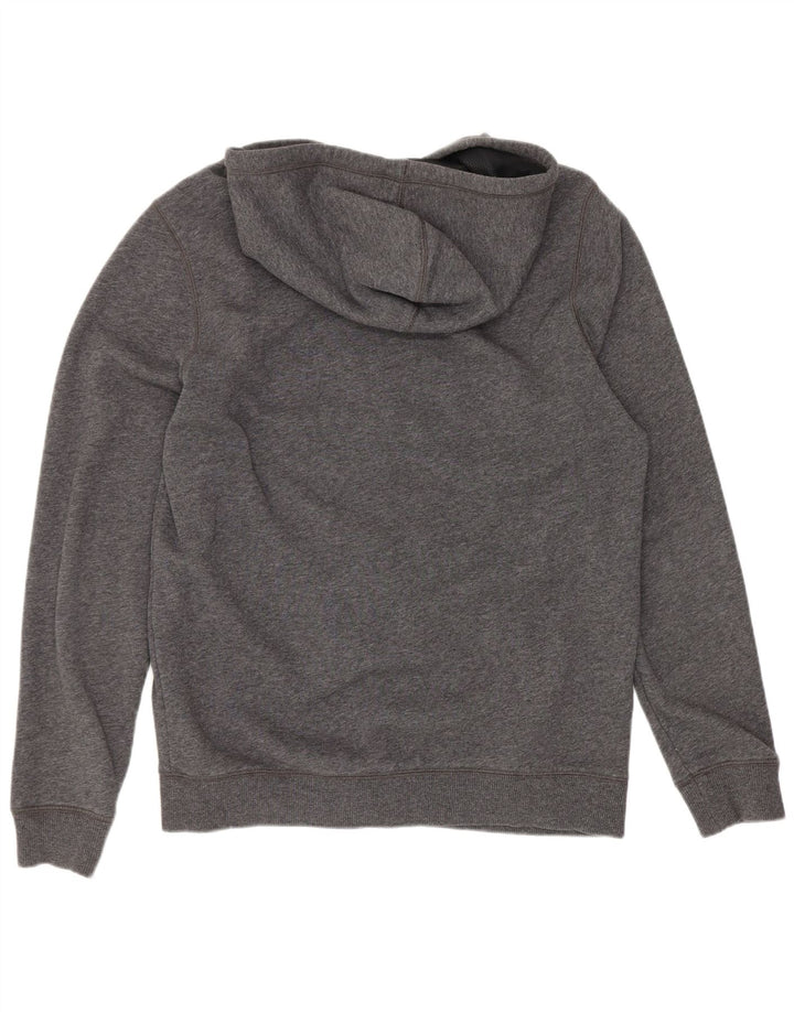 Under Armour Cold Gear Zip Sudadera con capucha para hombre, talla pequeña, gris