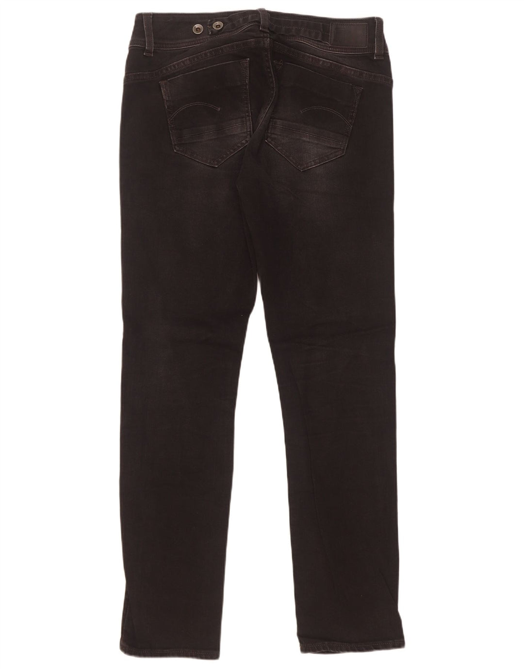 Vaqueros rectos Midge para mujer G-Star W31 L32 Algodón negro
