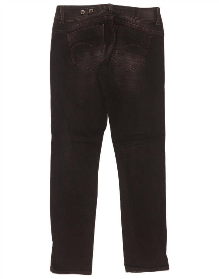 Vaqueros rectos Midge para mujer G-Star W31 L32 Algodón negro