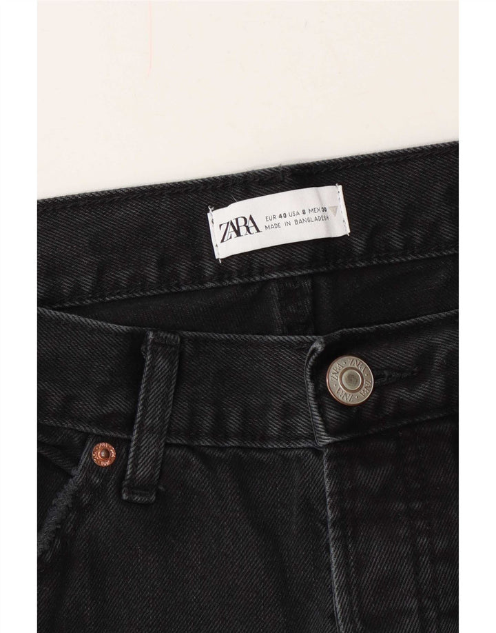 Zara Jeans Rectos Mujer EU 40 Medium W30 L29 Gris