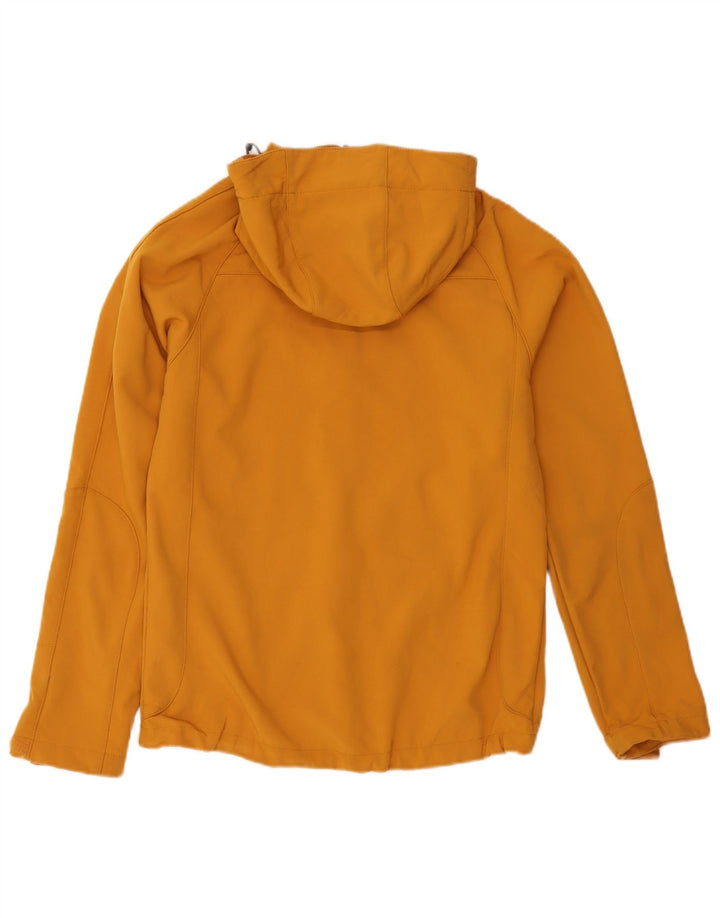 Chaqueta cortavientos con capucha para hombre Mountain Warehouse UK 34 XS Poliéster amarillo
