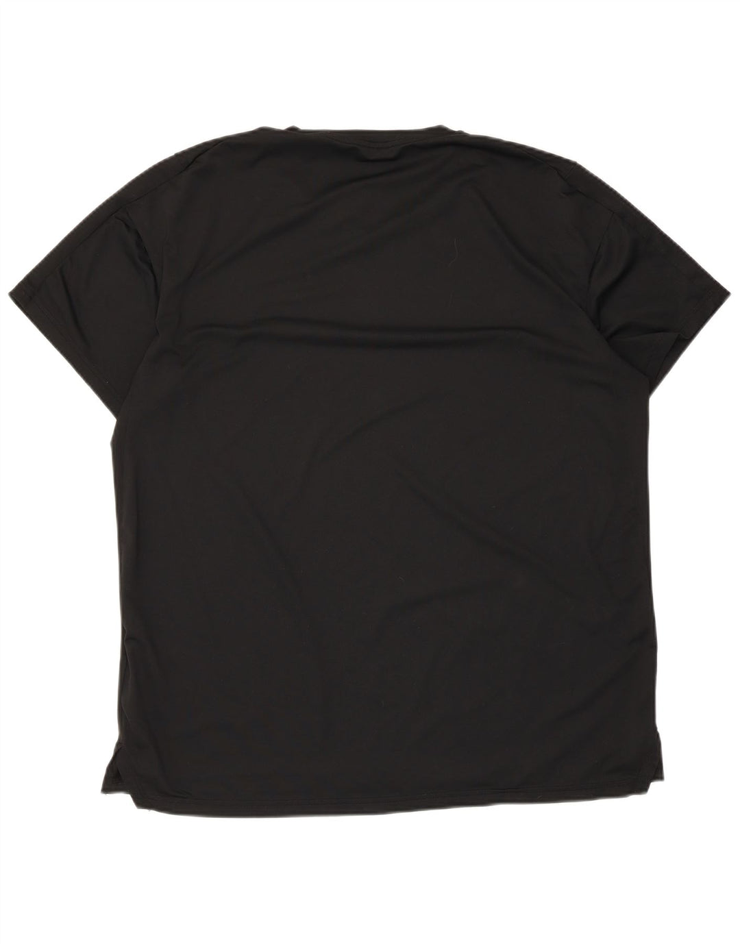 Nike - Camiseta Dri Fit para hombre, talla grande, poliéster negro