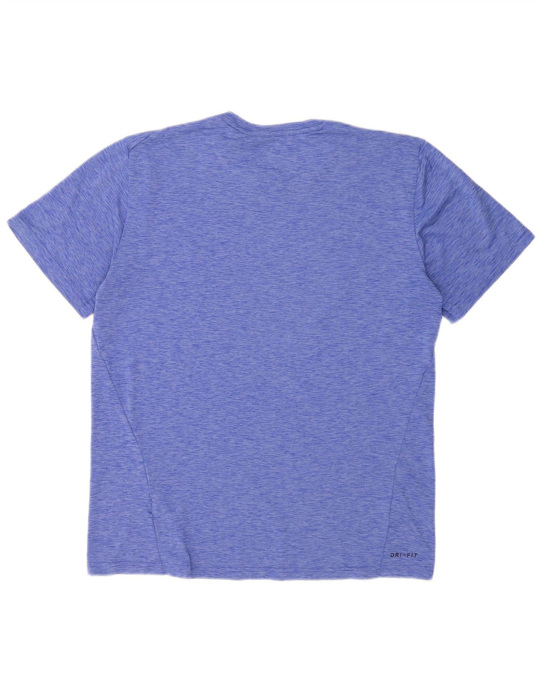 Camiseta Nike Dri Fit para hombre Top grande de poliéster moteado azul