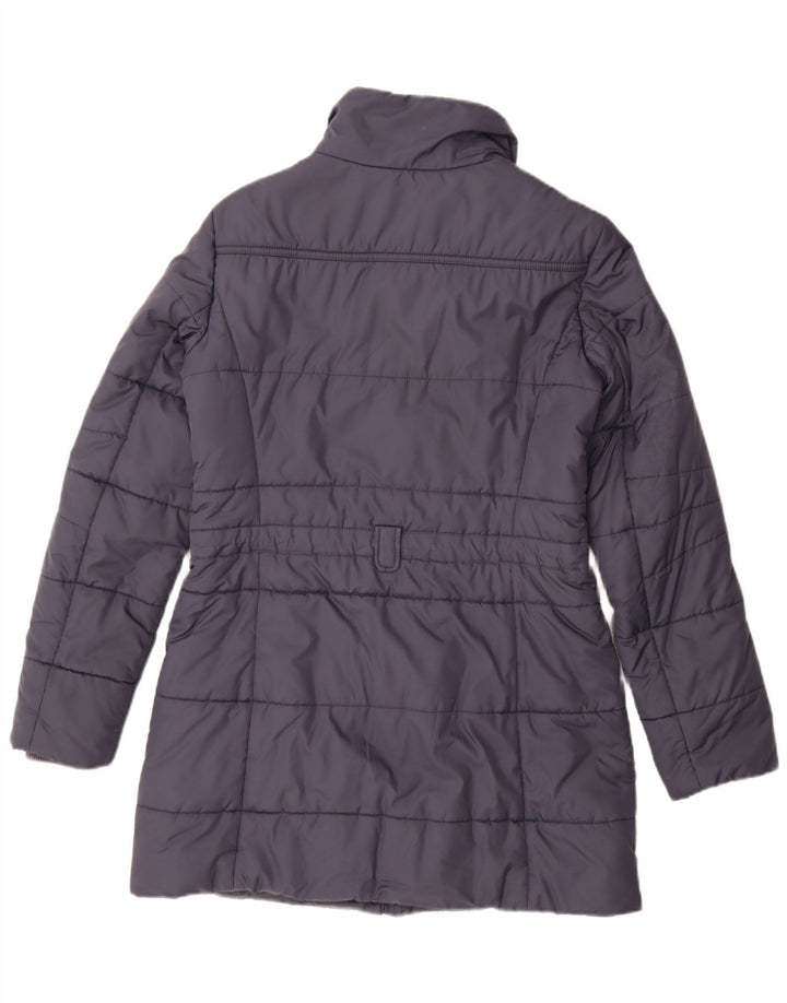 Esprit Abrigo acolchado para mujer UK 12 Medium Azul marino