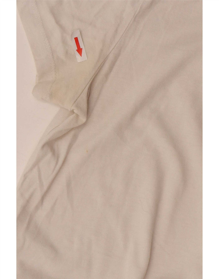 Superdry Camiseta para hombre Top Medium White Cotton