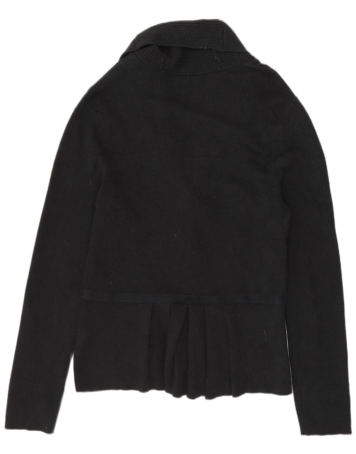 CHAPS Suéter Cárdigan para Mujer UK 18 XL Algodón Negro