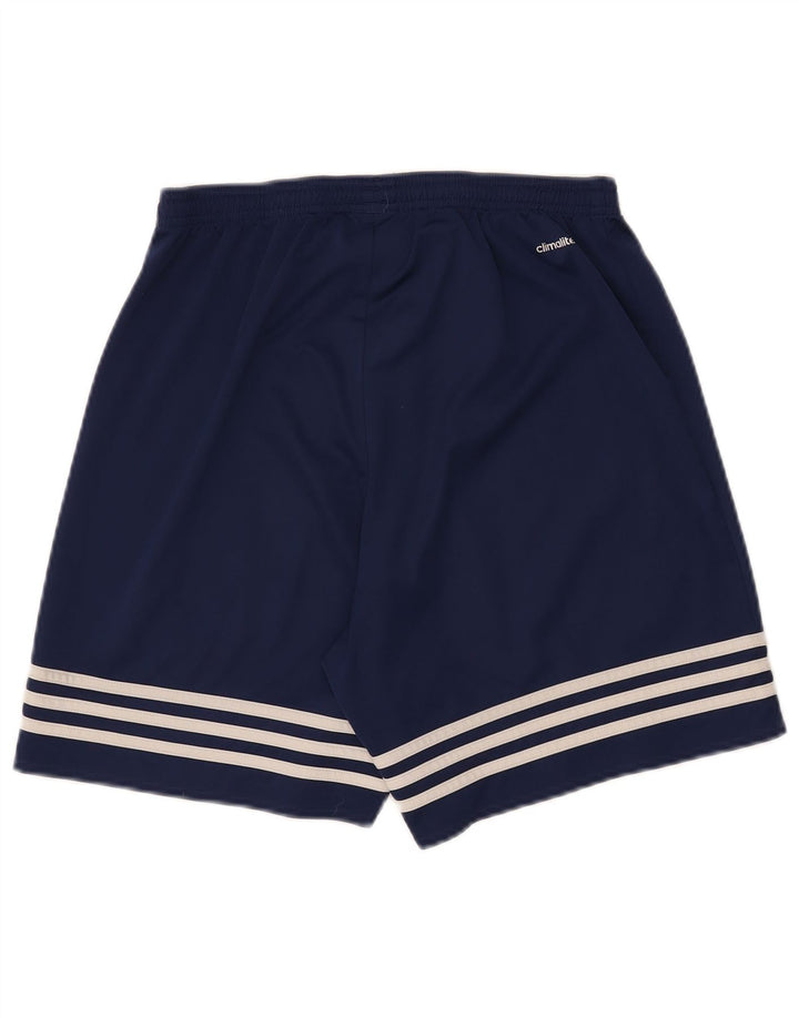 Adidas Mens Climalite Sport Shorts Medio Azul Marino Poliéster