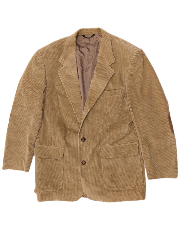 Orvis Chaqueta tipo blazer de pana con 2 botones para hombre UK 42 XL Beige