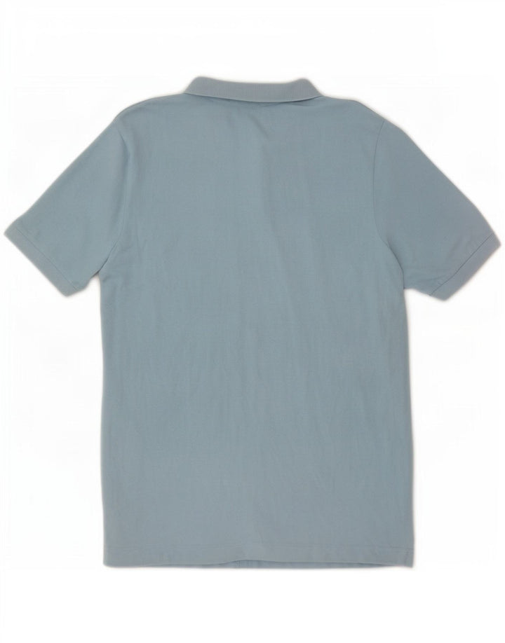Polo Kappa Hombre Algodón Azul Medio