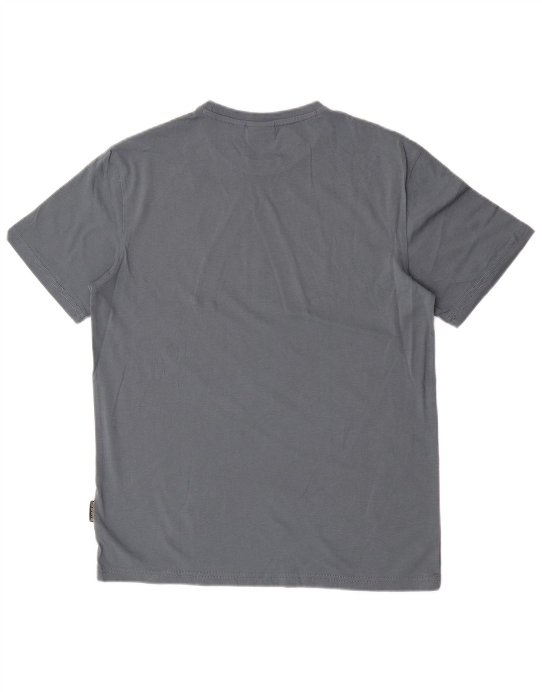 Napapijri Hombre Camiseta Top Azul Medio
