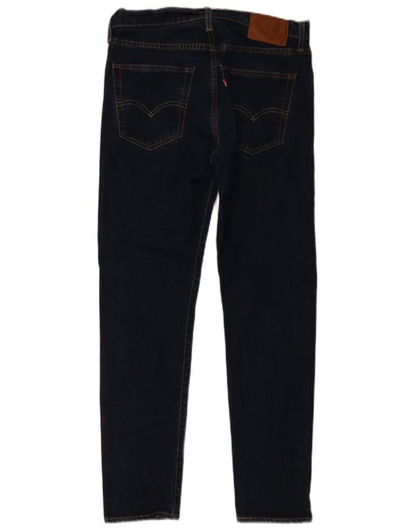 Levi's Vaqueros cónicos ajustados 512 para hombre 33 L32 Algodón azul marino