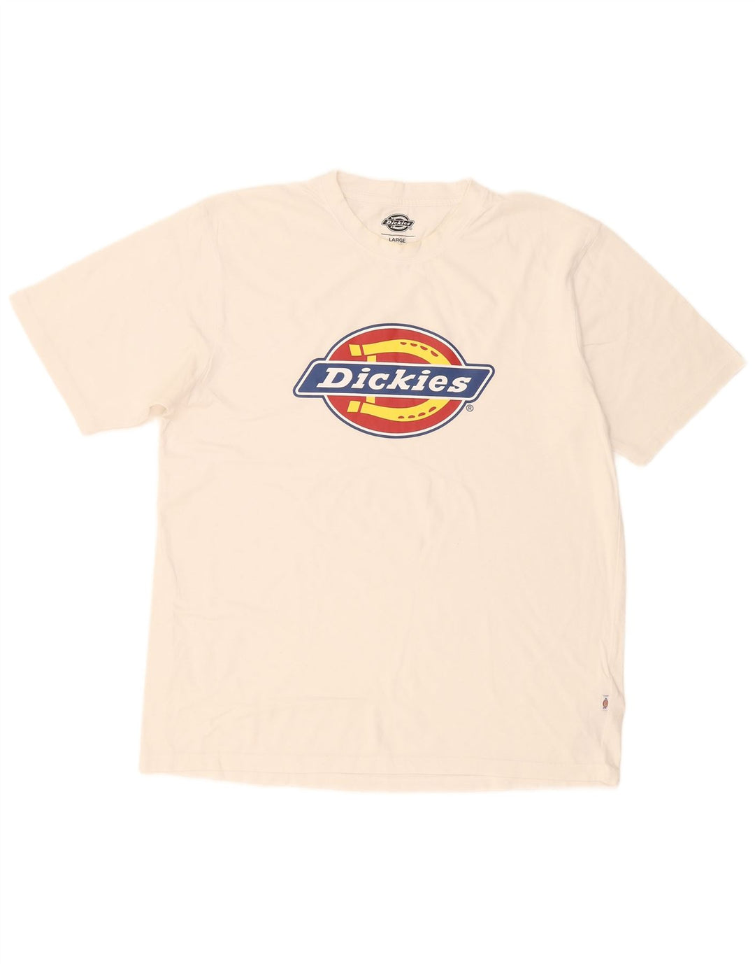 Dickies - Camiseta gráfica para hombre, talla grande, algodón blanco