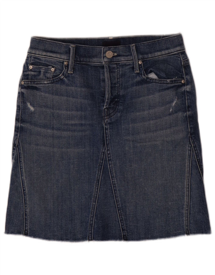 Falda Vaquera Madre Mujer W25 XS Azul