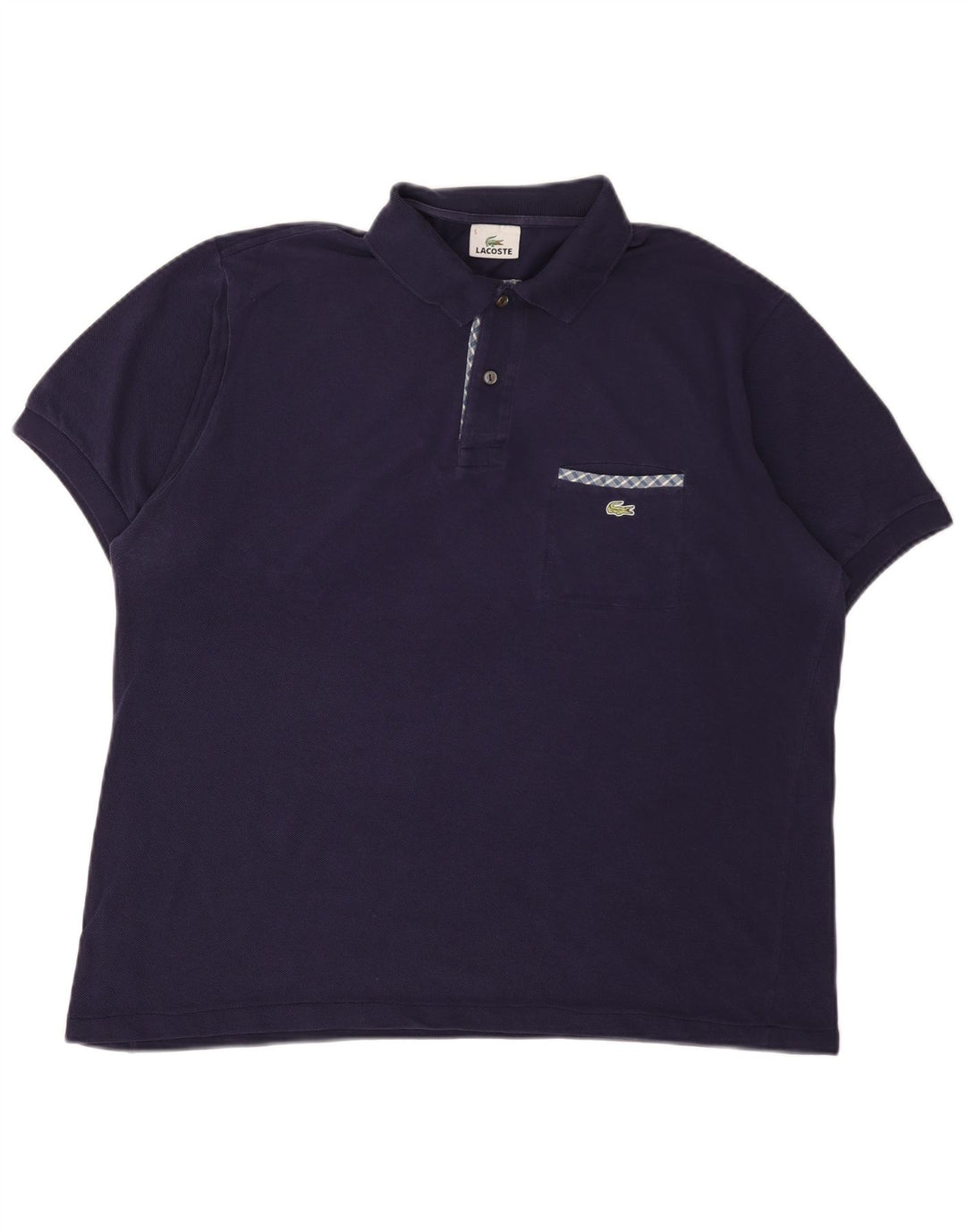 Polo Lacoste para hombre talla 5 grande azul marino