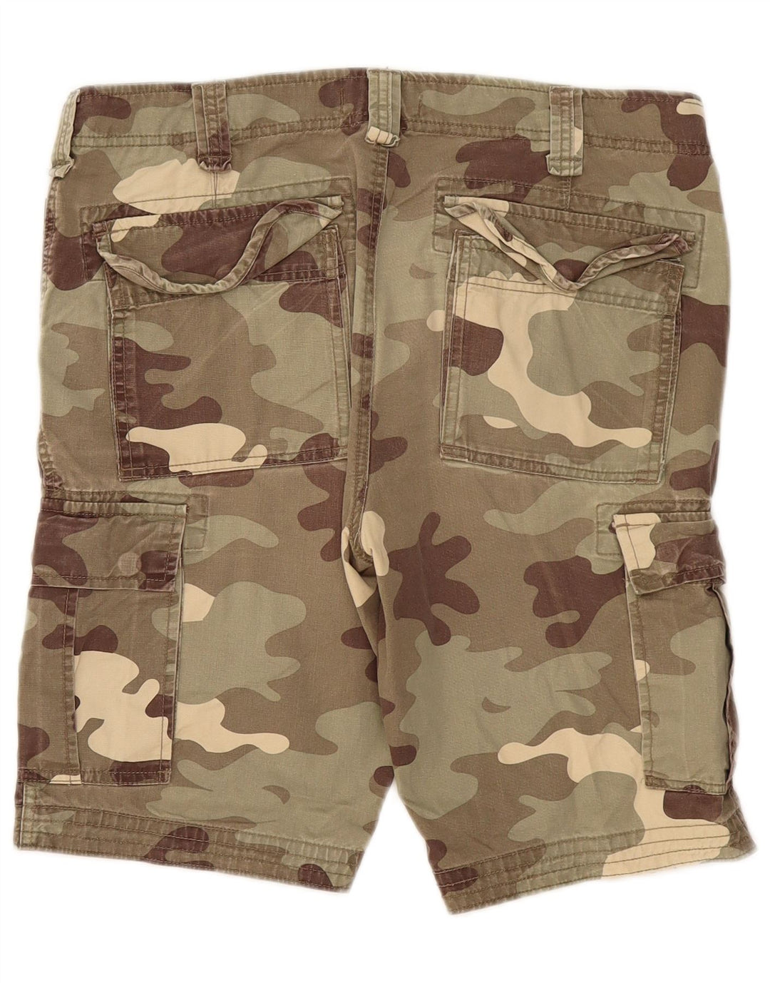 Pantalones cortos cargo para mujer Best Company IT 48 Medium W36 Camuflaje caqui