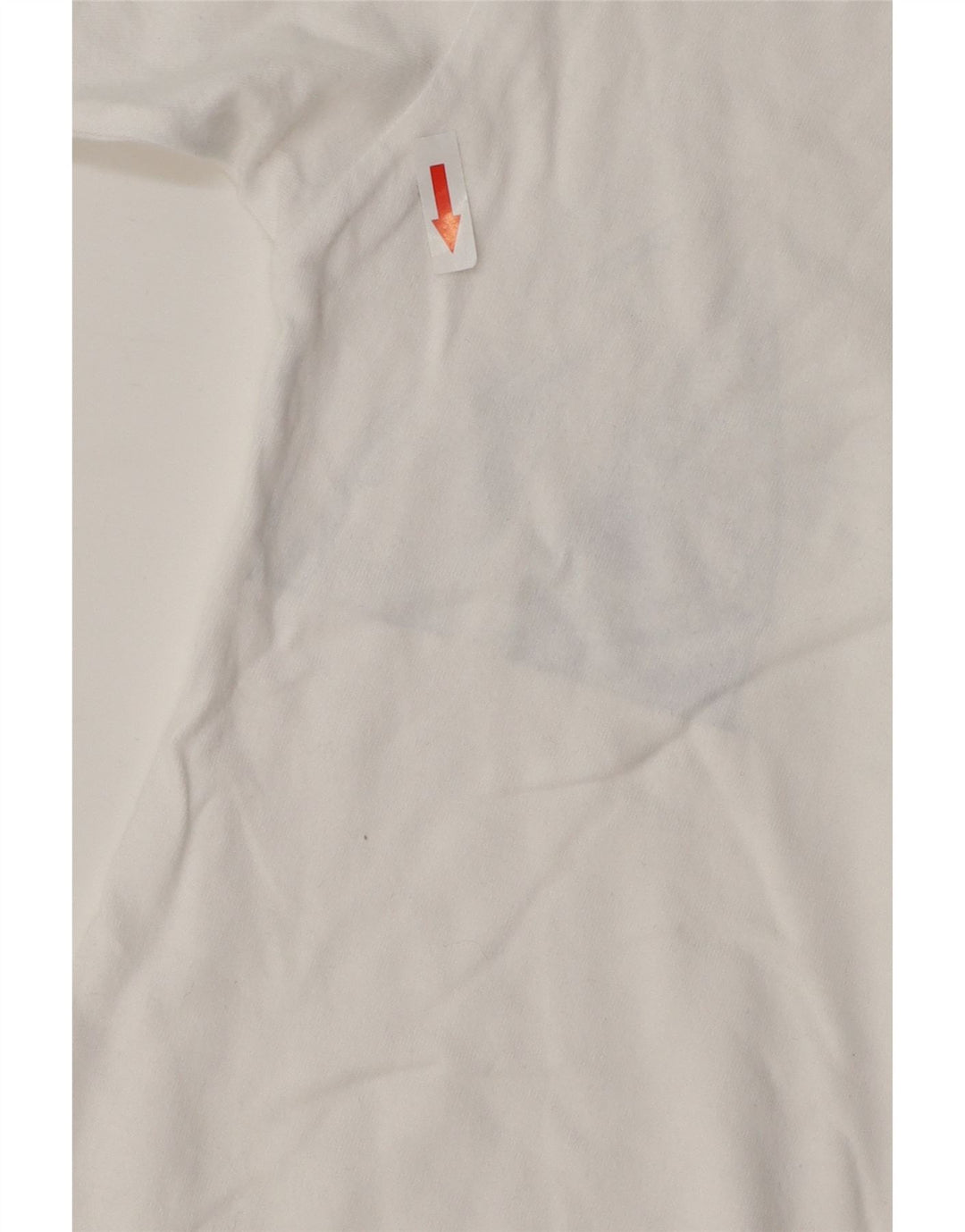 Kappa Hombre Camiseta Gráfica Top Medium Blanco Algodón
