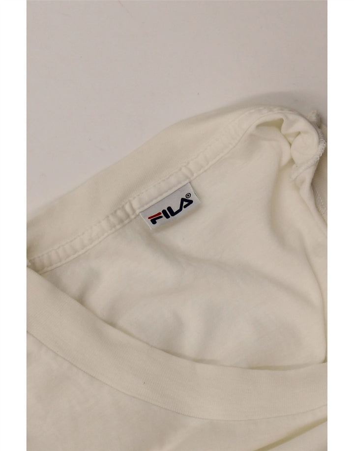 Camiseta FILA Hombre Top Small White