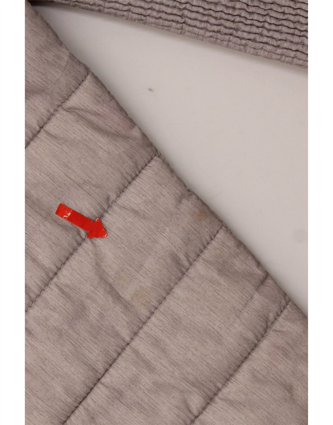 Superdry Chaqueta Acolchada Con Capucha Para Mujer UK 44 Poliéster Gris Grande