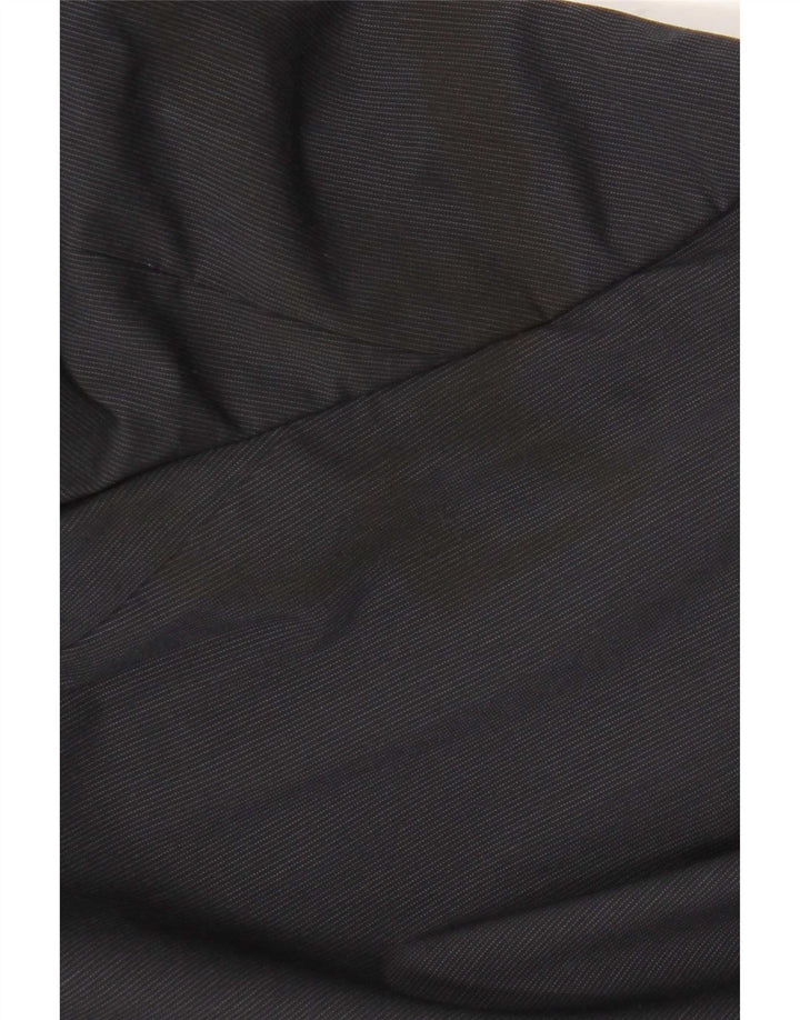 Zara Chaqueta tipo blazer de 2 botones para hombre EU 52 Grande Azul marino a rayas
