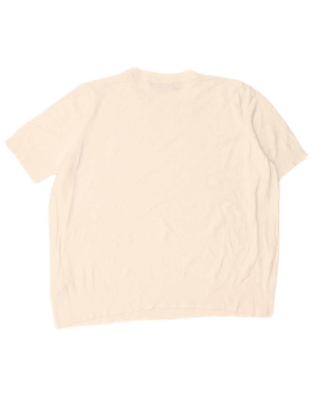 Marks & Spencer - Jersey de cuello redondo para mujer, talla 40, color blanco