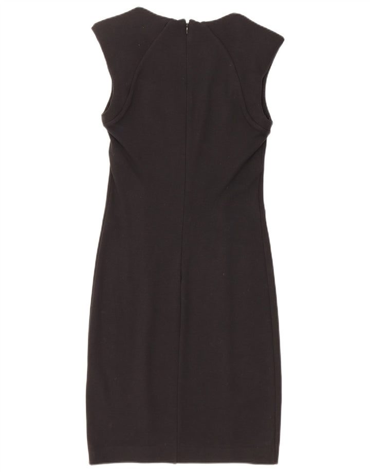 Patrizia Pepe Vestido tubo para mujer IT 42 Viscosa negra mediana