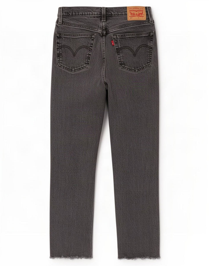 Vaqueros Levi's Mujer 501 Rectos W26 L28 Gris
