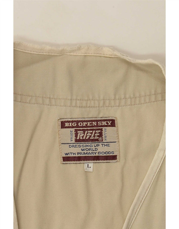Chaleco utilitario para hombre Rifle UK 40 Large Beige