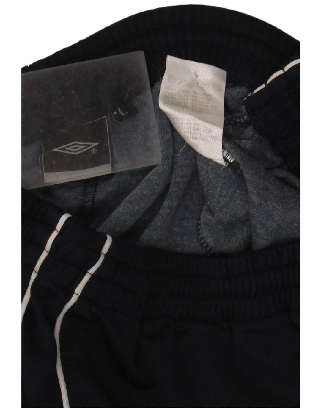 UMBRO Pantalones de chándal capri para mujer UK 46 Large Azul marino Poliéster