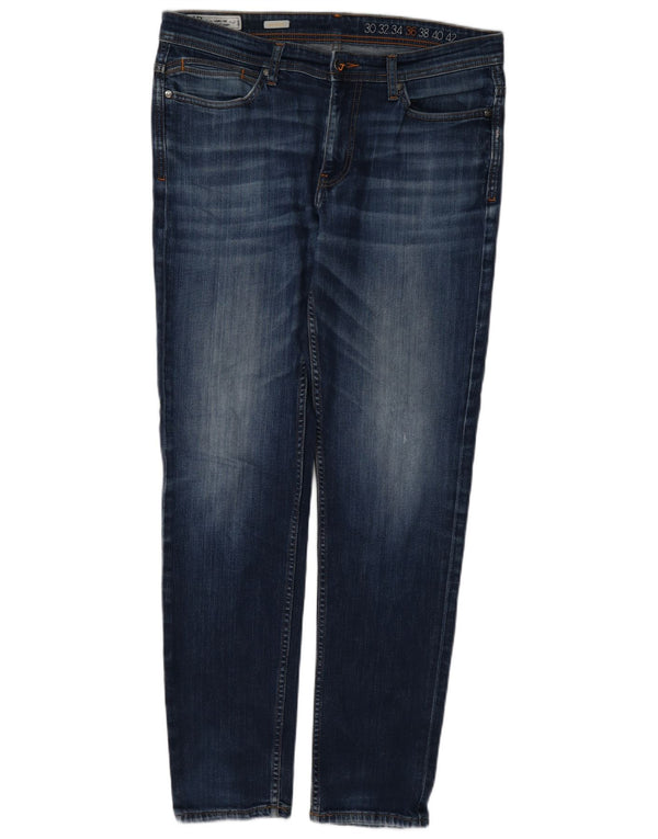 Vaqueros ajustados de corte estrecho para mujer Harmont & Blaine W36 L31 Algodón azul