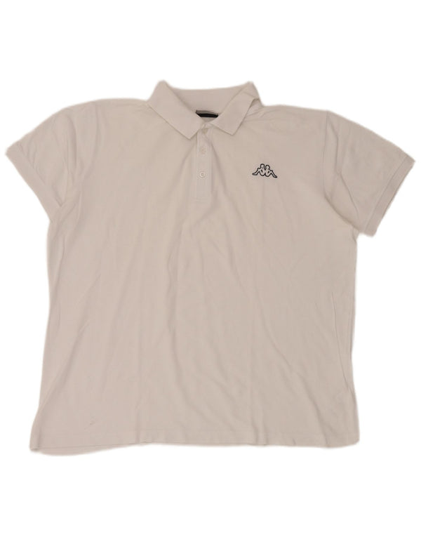KAPPA Polo Hombre 2XL Algodón Blanco