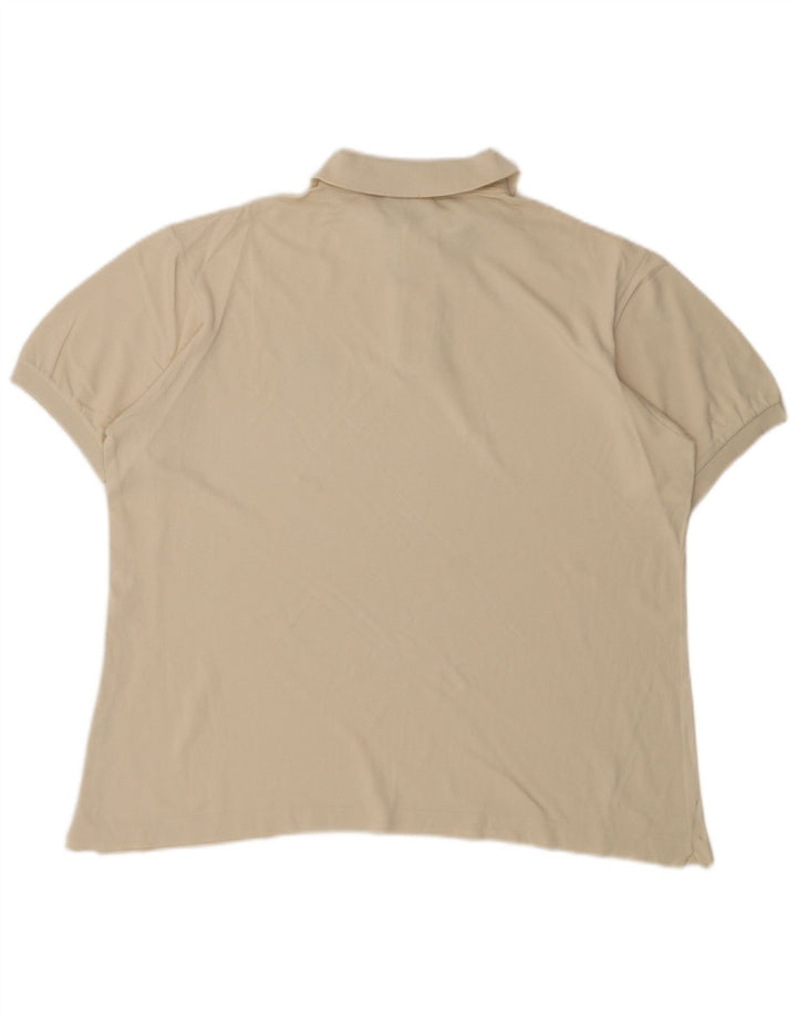 LACOSTE Polo para hombre talla 5 grande beige