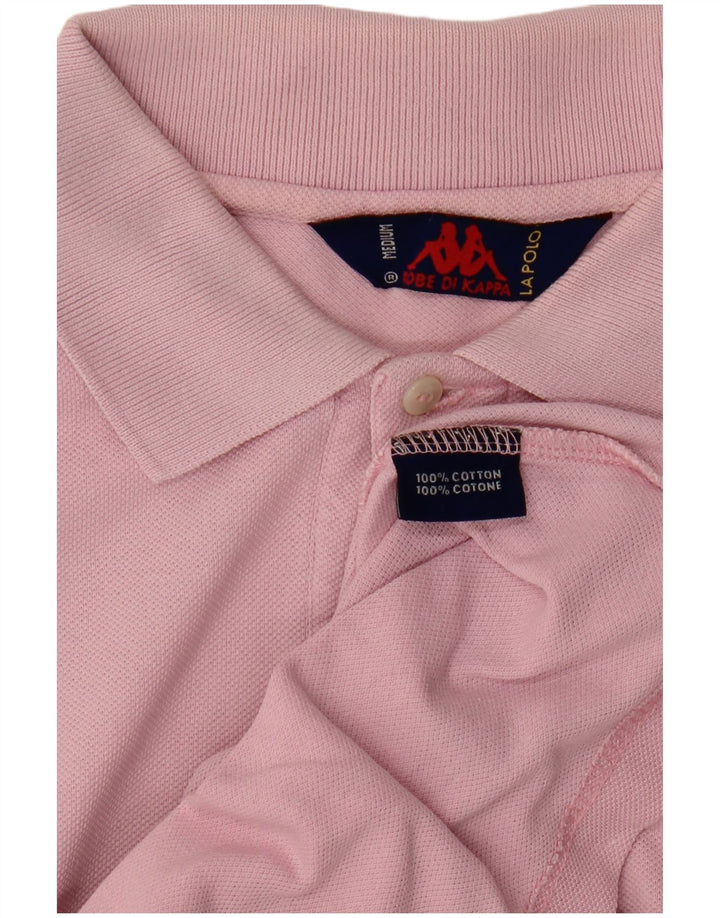 KAPPA Polo Hombre Algodón Rosa Medio