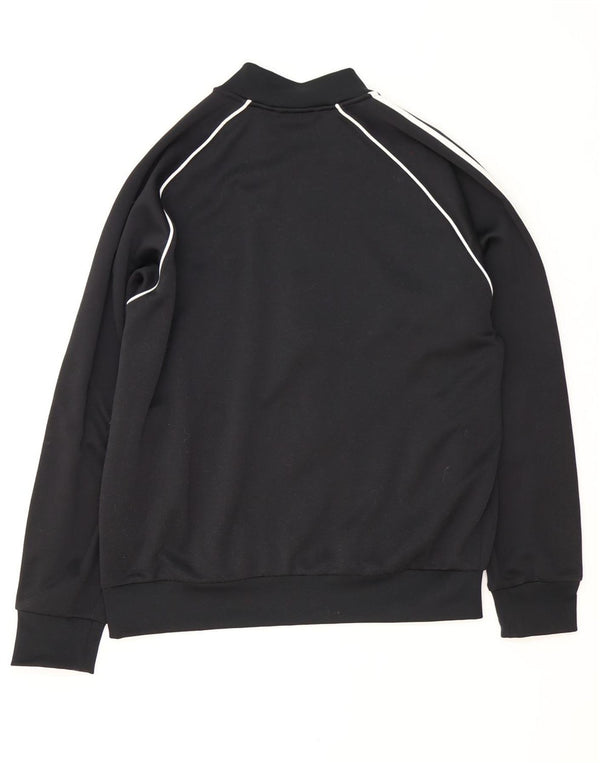 Adidas Hombre Chándal Top Chaqueta XL Negro Poliéster