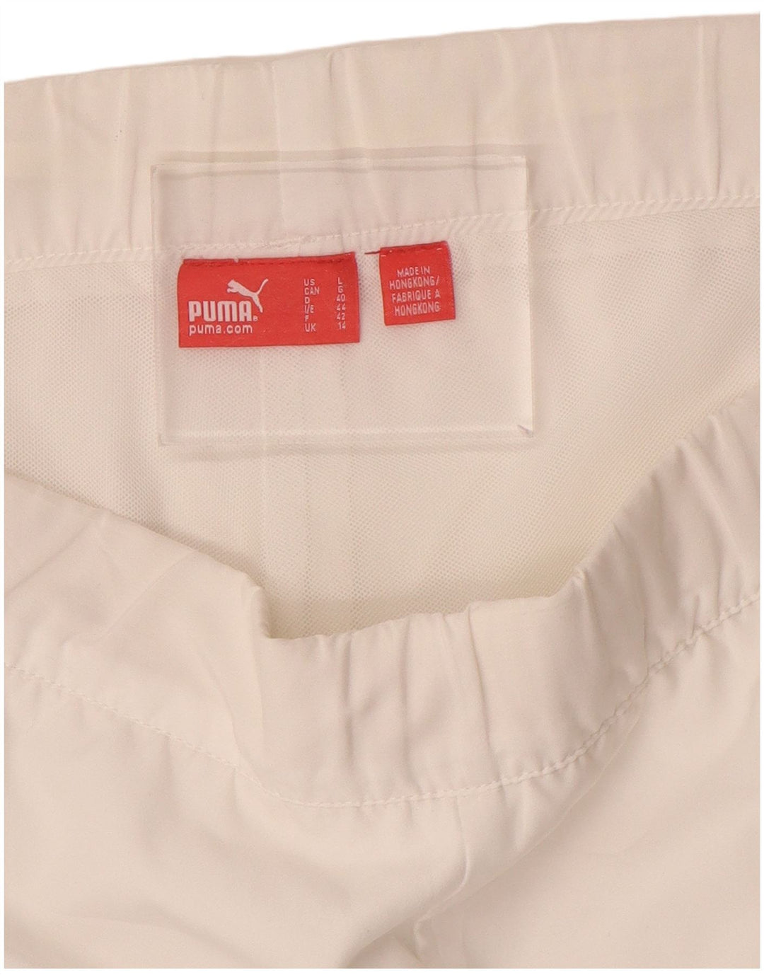 Puma - Pantalones de chándal para mujer, talla 40, color blanco