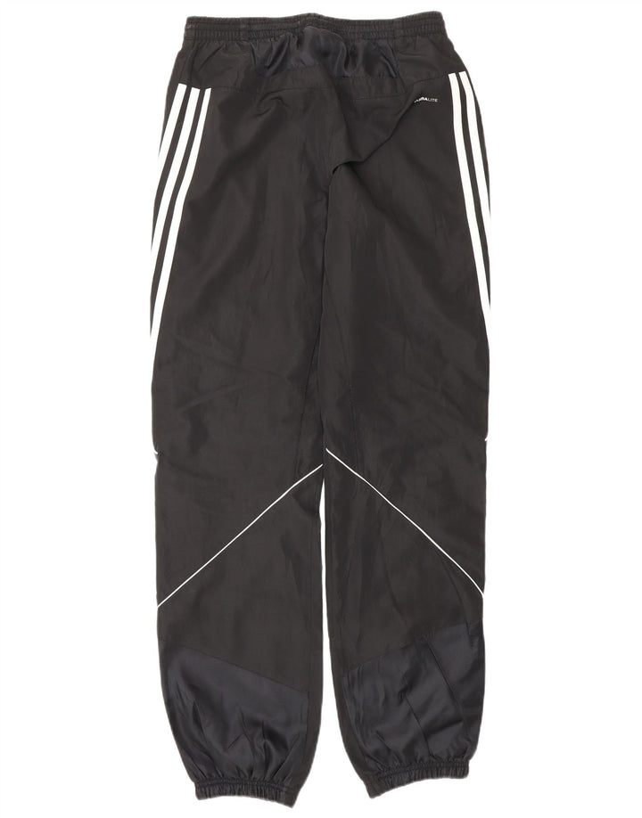 ADIDAS Chicos Climalite Chándal Pantalones Joggers 13-14 Años Negro