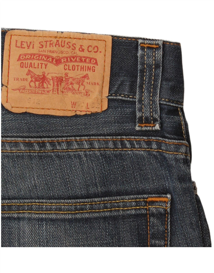 Levi's Mujer 512 Vaqueros Bootcut W32 L32 Azul Marino