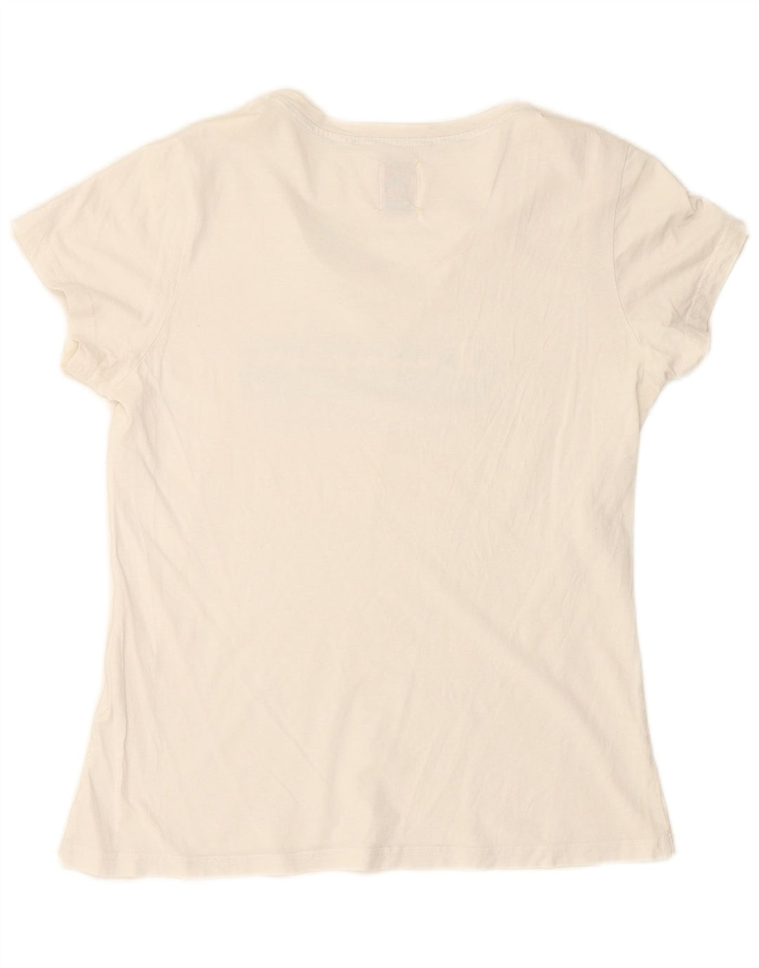 CHAMPION Camiseta con gráfico Heritage Fit para mujer UK 40 XL Blanco